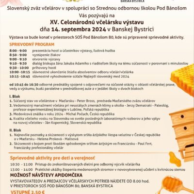 XV. Celonárodná včelárska výstava