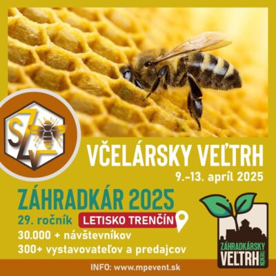Včelársky veľtrh na letisku 2025 Trenčín