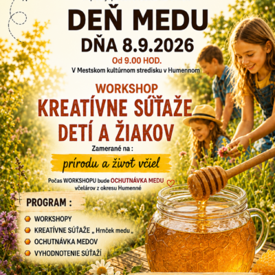POZVÁNKA NA DEŇ MEDU v Humennom
